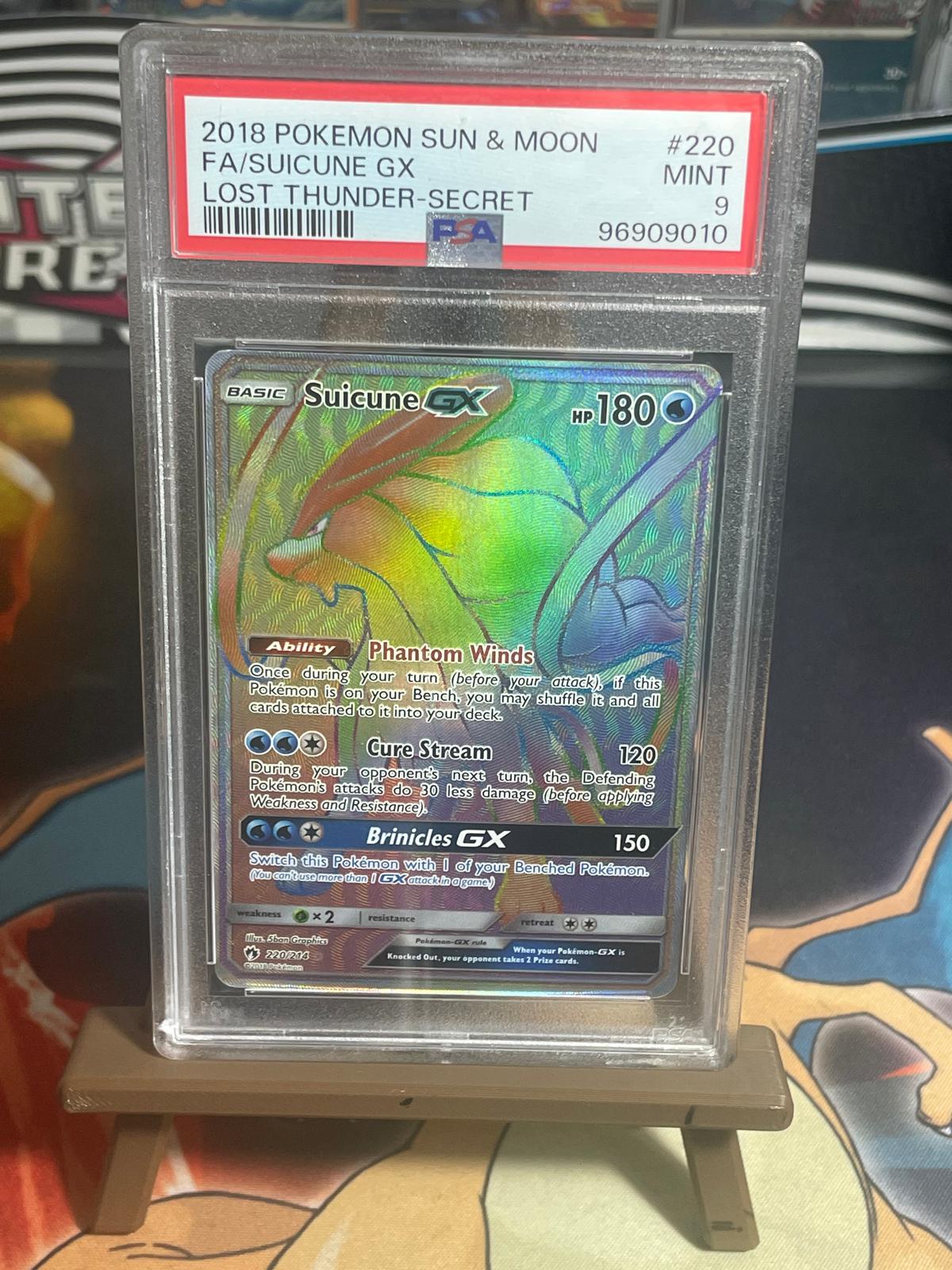 Suicune GX PSA 9