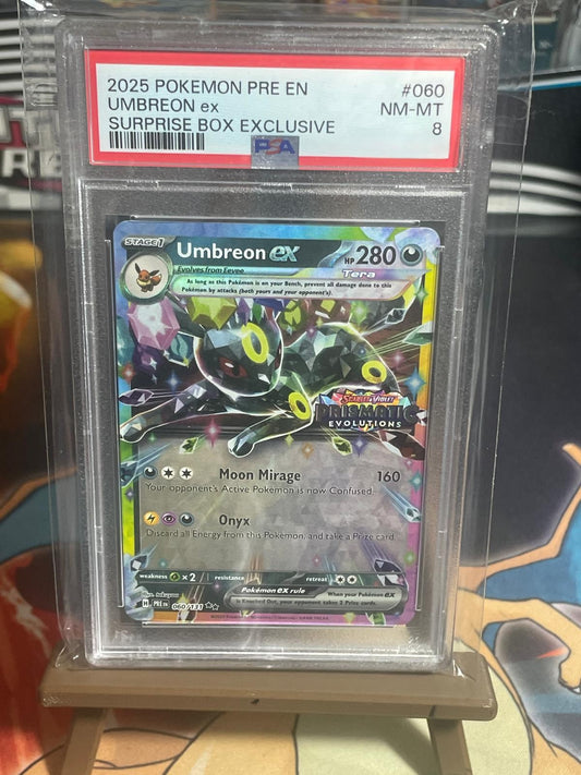 Umbreon EX PSA 8